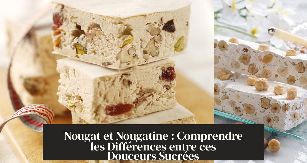 Nougat et Nougatine Comprendre les Différences entre ces Douceurs — free download
