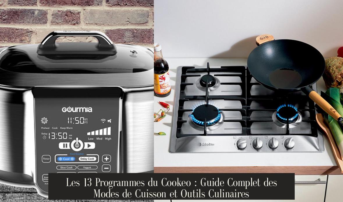 Les 13 Programmes du Cookeo : Guide Complet des Modes de Cuisson et